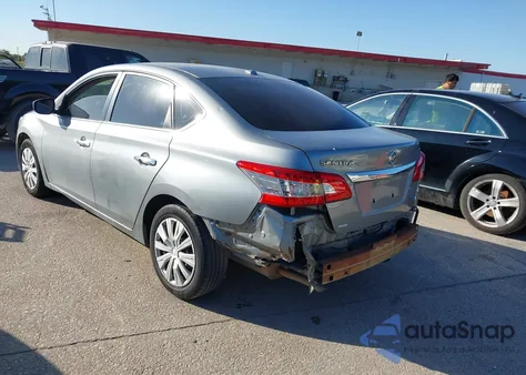 2013 Nissan Sentra Sv из США, поврежденный, VIN 3N1AB7AP3DL611932